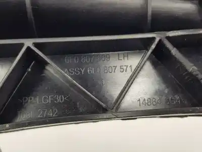 Second-hand car spare part left headlight support for seat ibiza 1.0 oem iam references 6f0807571  6f0807571