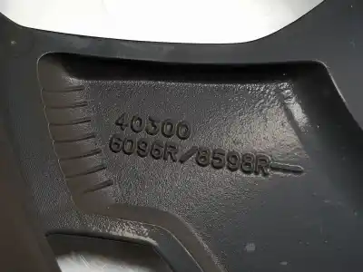 Peça sobressalente para automóvel em segunda mão jante por renault captur life referências oem iam 403006096r  6.5jx17