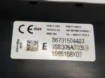 Автозапчастина б/у передня права бічна подушка безпеки для mini mini 5-trg. (f55) cooper s посилання на oem iam 7315044  72127315044