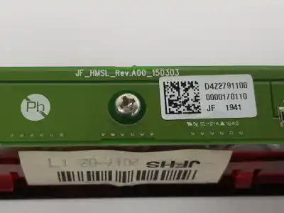 Peça sobressalente para automóvel em segunda mão farolim traseiro central por kia optima drive referências oem iam d4z2791100  92700d4000