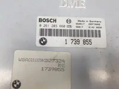 Second-hand car spare part ecu engine control for bmw serie 3 compacto (e36) 316i oem iam references 1739855  12141739855