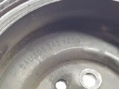 Автозапчастина б/у шків колінчастого вала для skoda superb (3v3) 2.0 tdi посилання на oem iam 04l105243  04l105243