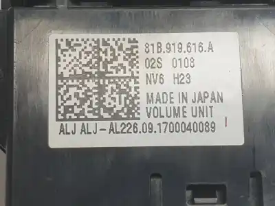 Pièce détachée automobile d'occasion bouton interrupteur pour audi q2 (gab) basic références oem iam 81b919616a  81b919616a