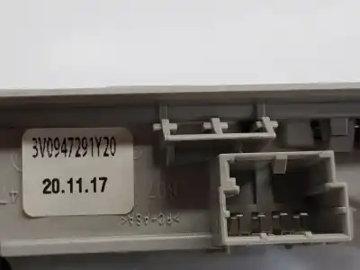 Автозапчасти б/у внутренний свет за skoda superb 2.0 tdi ссылки oem iam 3v0947291y20  3v0947291