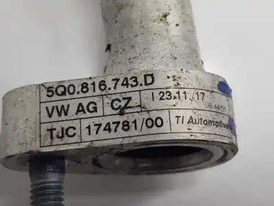 Автозапчасти б/у трубы кондиционирования воздуха за audi q2 (gab) basic ссылки oem iam 5q0816743d  5q0816743d