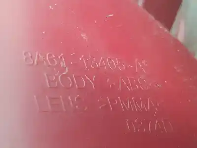 Pezzo di ricambio per auto di seconda mano lampada posteriore sinistra per ford fiesta vi (cb1, ccn) 1.6 tdci riferimenti oem iam 1709553  8a6113a603ab