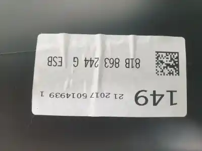 Автозапчасти б/у центральный подлокотник за audi q2 (gab) basic ссылки oem iam 81b863244g  81b863244g
