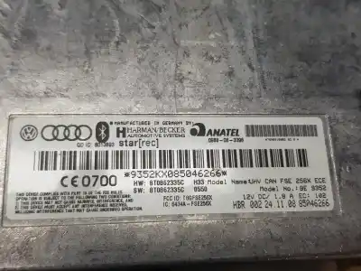 Автозапчастина б/у електронний модуль для audi a5 (8t3) 2.7 tdi посилання на oem iam 8t0862335c  8t0862335f
