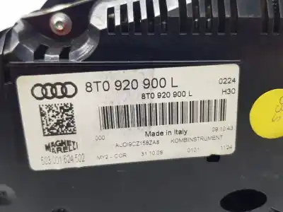 Автозапчастина б/у панель інструментів для audi a5 (8t3) 2.7 tdi посилання на oem iam 8t0920900l