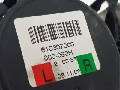 Автозапчастина б/у задній правий ремін безпеки для audi a5 (8t3) 2.7 tdi посилання на oem iam 610307000  8k0857805k