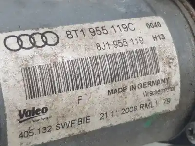Автозапчасти б/у мотор переднего стеклоочистителя за audi a5 (8t3) 2.7 tdi ссылки oem iam 8t1955119c