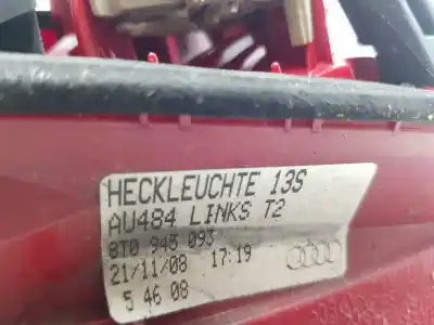Автозапчастина б/у внутрішній лівий задній ліхар для audi a5 (8t3) 2.7 tdi посилання на oem iam 8t0945093  8t0945093
