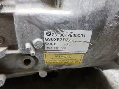 Second-hand car spare part gearbox for bmw 3 (e90) 316 i oem iam references gs6x53dz  23007571421