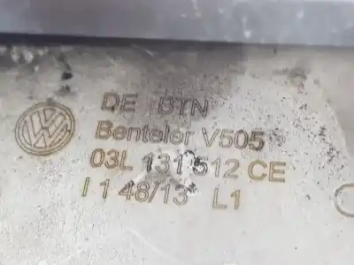 İkinci el araba yedek parçası EGR SOGUTUCU için SEAT IBIZA BERLINA (6J5)  OEM IAM referansları 03L131512CE  03L131527X