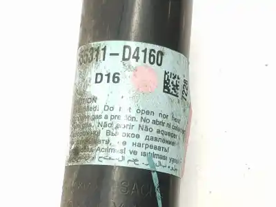Second-hand car spare part rear left shock absorber for kia optima (jf) 1.7 crdi oem iam references 55311d4160  55311d4160