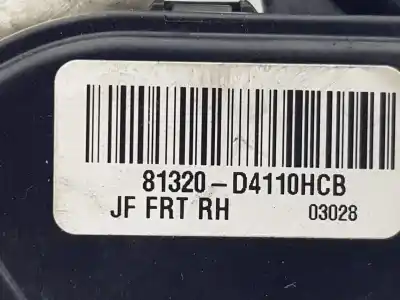 Second-hand car spare part front right door lock for kia optima (jf) 1.7 crdi oem iam references 81320d4110  81320d4110