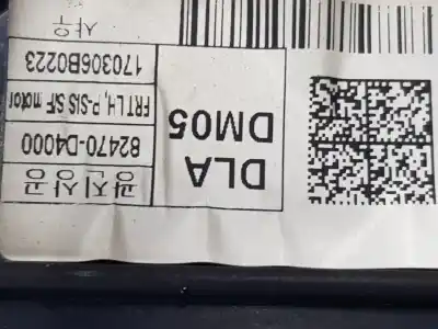 Second-hand car spare part driver left window regulator for kia optima (jf) 1.7 crdi oem iam references 82470d4000  82471d4000