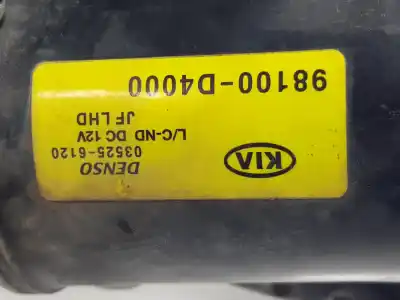 Peça sobressalente para automóvel em segunda mão motor do limpa para brisas por kia optima (jf) 1.7 crdi referências oem iam 98100d4000  98110d4000