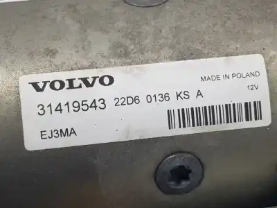 Peça sobressalente para automóvel em segunda mão motor de arranque por volvo v40 inscription referências oem iam 31419543  36012064