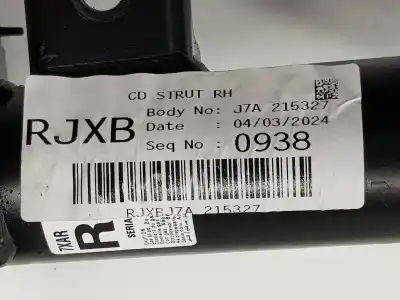 Pezzo di ricambio per auto di seconda mano ammortizzatore anteriore destro per kia ceed drive 110 cv / 81 kw riferimenti oem iam 54661j7aa0  54661j7aa0