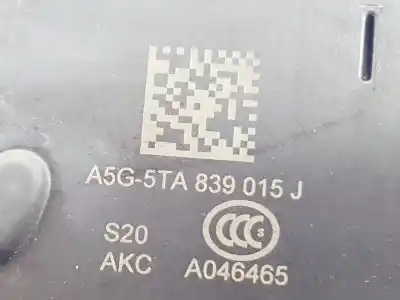Автозапчастина б/у замок дверей заднього лівого для skoda superb (3v3) 2.0 tdi посилання на oem iam 5ta839015j  5ta839015j