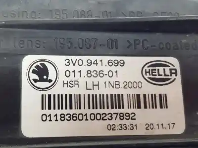 Автозапчастина б/у ліва протитутмана для skoda superb (3v3) 2.0 tdi посилання на oem iam 3v0941699  3v0941699