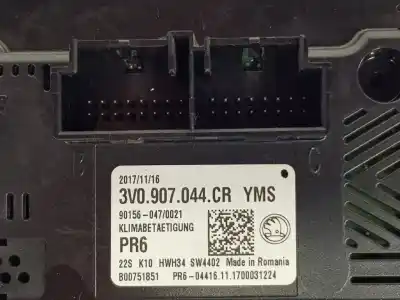 Автозапчастина б/у клімат-контроль для skoda superb (3v3) 2.0 tdi посилання на oem iam 3v0907044cr  3v0907044cr