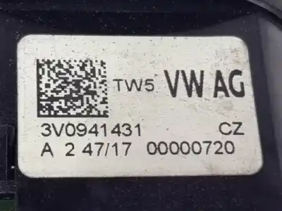 Автозапчастина б/у управління світлом для skoda superb (3v3) 2.0 tdi посилання на oem iam 3v0941431  3v0941431