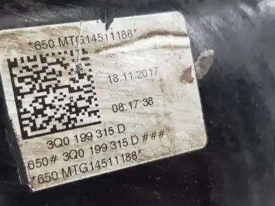 Автозапчастина б/у передня вісь для skoda superb (3v3) 2.0 tdi посилання на oem iam 3q0199315d  3q0199315c