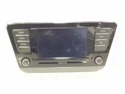 Автозапчастина б/у gps навігаційна система для skoda superb (3v3) 2.0 tdi посилання на oem iam 3v0035871c