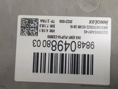 İkinci el araba yedek parçası  için OPEL ASTRA BERLINA 5P  OEM IAM referansları 9848049880  9848049880