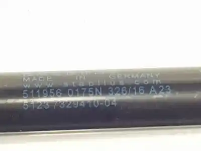 Pièce détachée automobile d'occasion Vérin De Capot pour BMW SERIE X1 2.0 16V Turbodiesel Références OEM IAM 51237329410  7329410