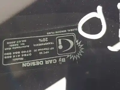 Автозапчастина б/у задне праве скло для MITSUBISHI MONTERO (V80/V90) 3.2 DI-D Intense Посилання на OEM IAM MR533116  MR533116