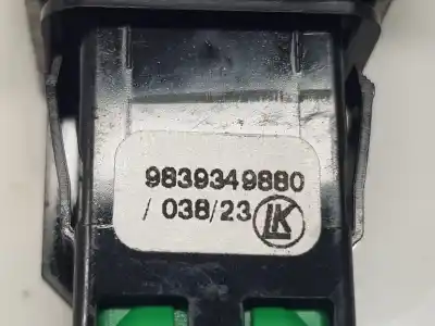 Second-hand car spare part Switch for OPEL ASTRA BERLINA 5P ELEGANCE OEM IAM references 9839349880  98393498ZD
