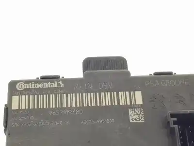 Second-hand car spare part electronic module for opel astra berlina 5p elegance oem iam references 9857119380