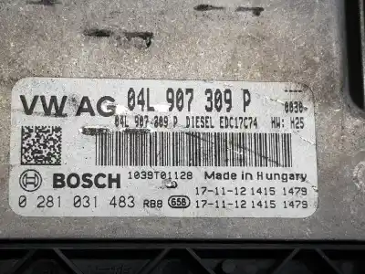 Second-hand car spare part ecu engine control for skoda superb berlina 3v3 active oem iam references 04l907309p  04l906026lq