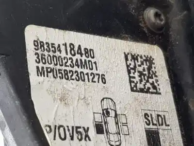 Second-hand car spare part rear left door lock for opel astra berlina 5p elegance oem iam references 9835418480