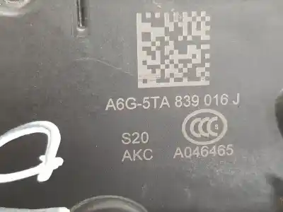 Автозапчастина б/у замок заднього правого дверя для skoda superb 2.0 tdi посилання на oem iam 5ta839016j  5ta839016j