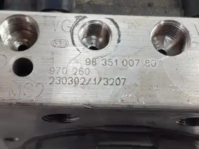Second-hand car spare part abs for opel astra berlina 5p elegance oem iam references 9850523280