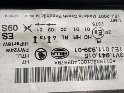 Автозапчастина б/у ліва фара для skoda superb 2.0 tdi посилання на oem iam 3v1941015  3v1941015