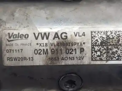 Автозапчастина б/у двигун запускається для skoda superb 2.0 tdi посилання на oem iam 02m911021p  02m911021p