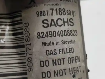 Peça sobressalente para automóvel em segunda mão amortecedor dianteiro direito por ds 5 desire referências oem iam 9807718880  9807719880