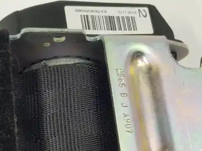 Pezzo di ricambio per auto di seconda mano cintura di sicurezza posteriore destra per ds 5 desire riferimenti oem iam 98000632xx  98000632xx