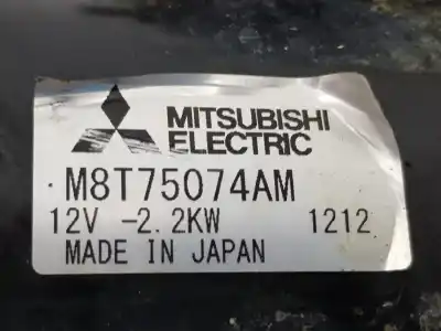 Автозапчастина б/у двигун запускається для mitsubishi montero (v80/v90) 3.2 di-d intense посилання на oem iam m8t75074am
