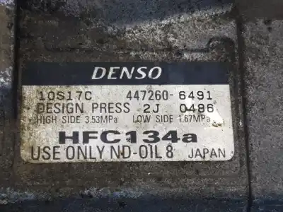 Автозапчасти б/у компрессор кондиционера воздуха за mitsubishi montero (v80/v90) 3.2 di-d intense ссылки oem iam 4472606491  7813a185