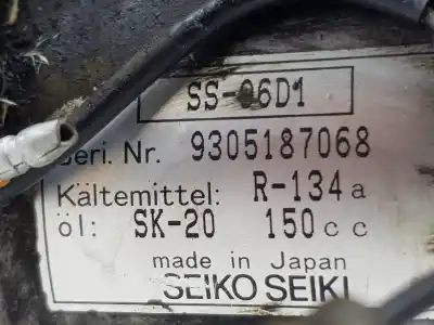 Second-hand car spare part air conditioning compressor for bmw 3 (e36) 316 i oem iam references 8385714  64528385714