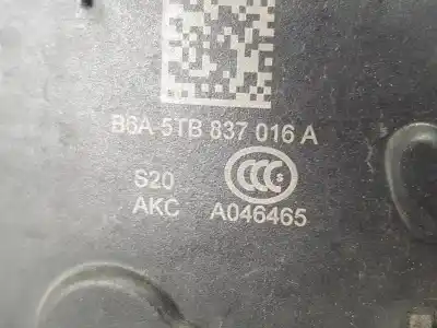 Автозапчасти б/у замок передней правой двери за VOLKSWAGEN CADDY FURGÓN/KOMBI Furgón 4Motion BMT ссылки OEM IAM 5TB837016A  5TB837016C