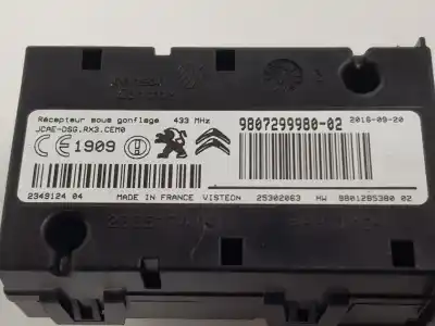 Second-hand car spare part electronic module for ds 5 desire oem iam references 9807299980  9807299980