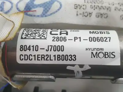 Peça sobressalente para automóvel em segunda mão airbag de cortina dianteiro esquerdo por kia ceed drive 110 cv / 81 kw referências oem iam 80410j7000  80410j7000