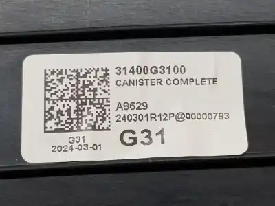Pezzo di ricambio per auto di seconda mano filtro a carboni attivi per kia ceed drive 110 cv / 81 kw riferimenti oem iam 31400g3100  31400g3100